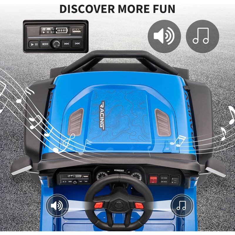 Electric Vehicles 12V Ride on Car for 3+ Kids Best Gift