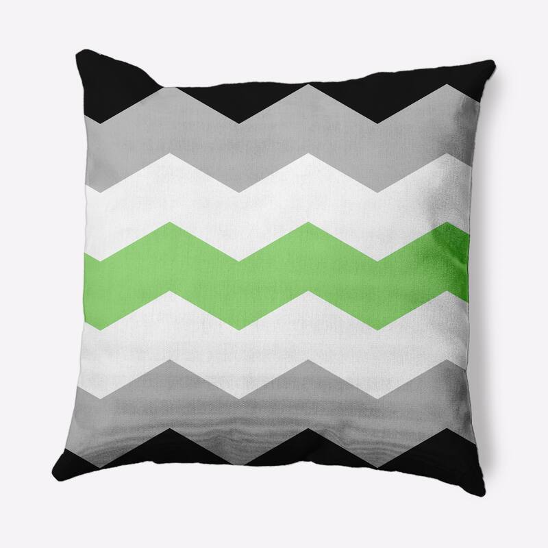 Pride Chevron Outdoor Throw Pillow - 20" x 20" - Agender Chevron
