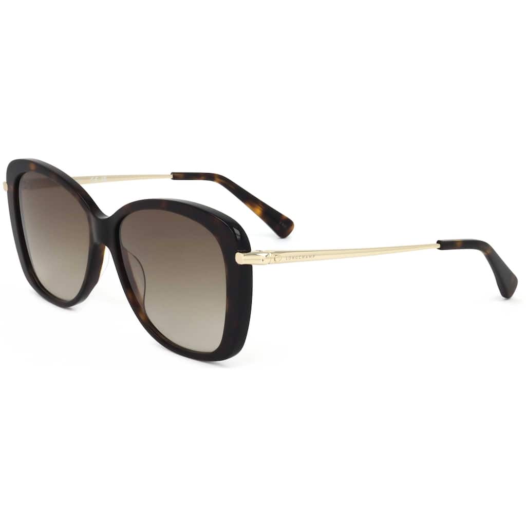 Longchamp Women's 56mm Dark Havana Sunglasses LO616S-213