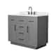 Option Dark Gray, Black Trim, Giotto Quartz Top