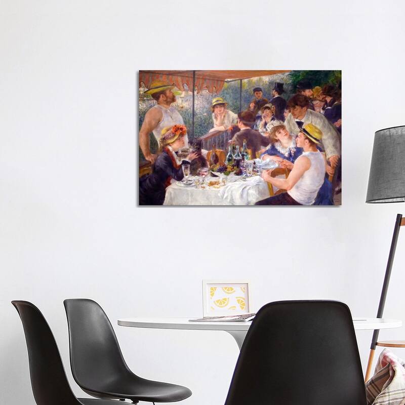 iCanvas "The Luncheon of the Boating Party 1881" by Pierre-Auguste Renoir Canvas Print - 26x40x1.5