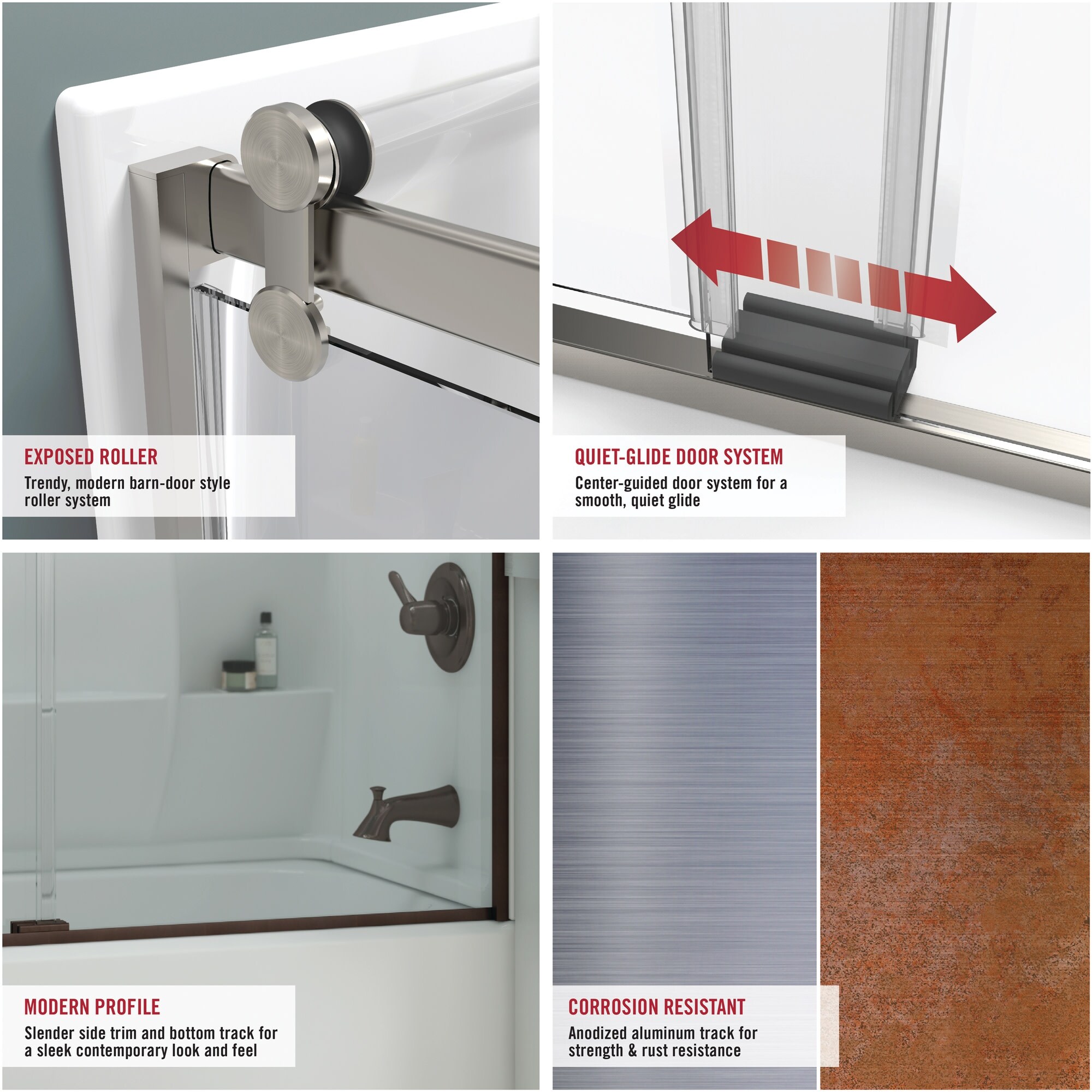 Shop Delta Sd3956998 Classic 60 Wide Sliding Frameless Shower Door With Nickel Overstock 29568127