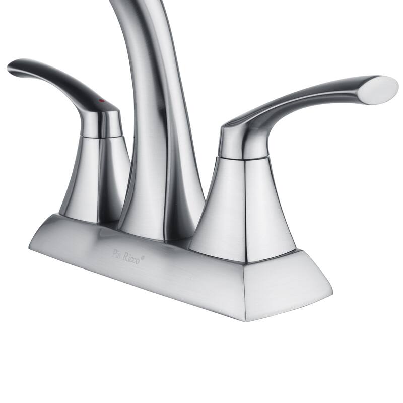 Centerset Bathroom Faucet for Sink 2 Hole with Pop Up Drain Bathroom Sink Faucets