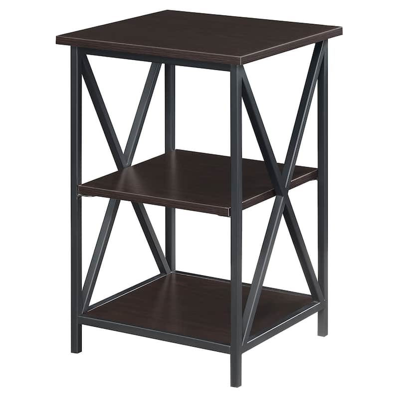 Convenience Concepts Tucson End Table with Shelves