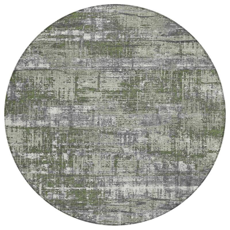 HomeRoots Geometric Transitional Rectangle Outdoor Rug