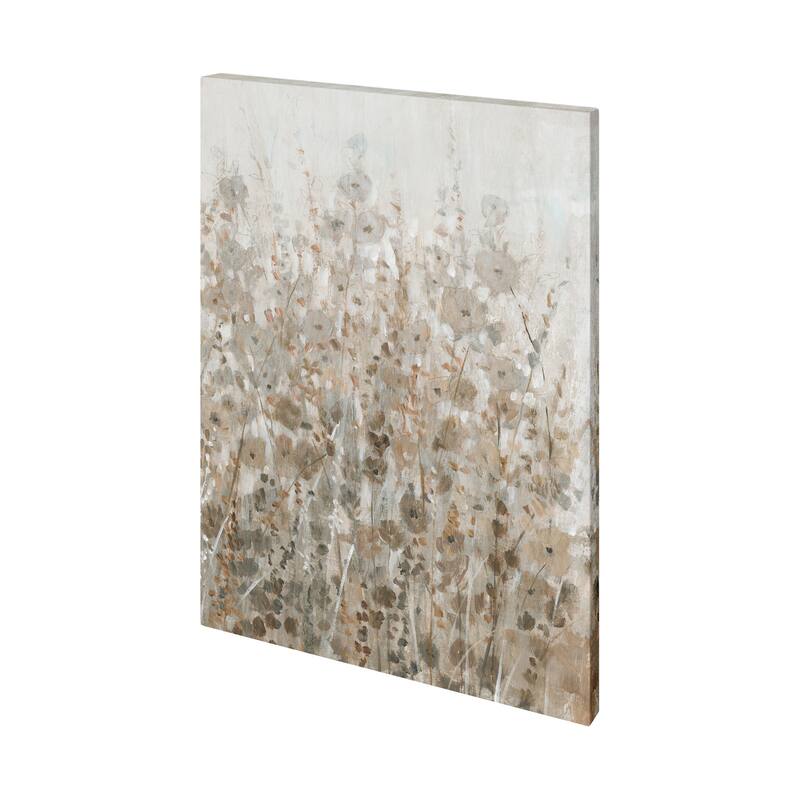 Early Fall Flowers II Canvas Art Print - Small