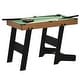 preview thumbnail 2 of 7, Soozier 38'' Foldable Mini Billiards Tabletop Game, Pool Table Set Fun for Whole Family Game Room Man Cave