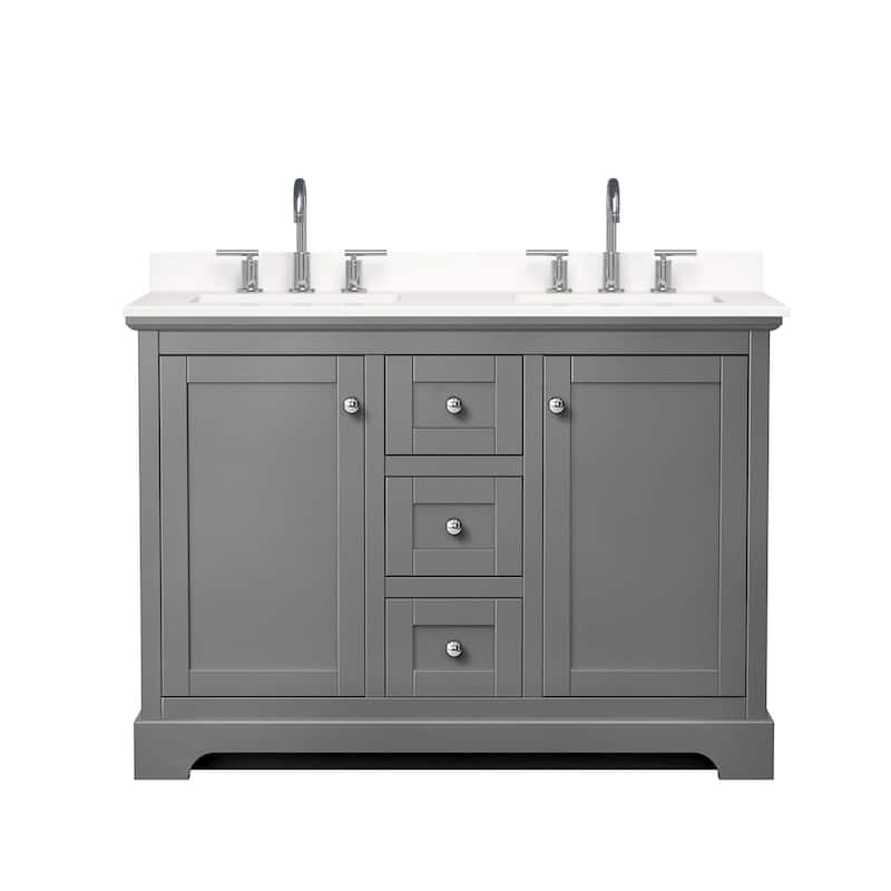 Wyndham Collection WCV232348D-QTZ-US3MXX Avery 48" Free Standing