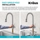 preview thumbnail 70 of 106, KRAUS Bolden 2-Function Single Handle Pulldown Kitchen Faucet