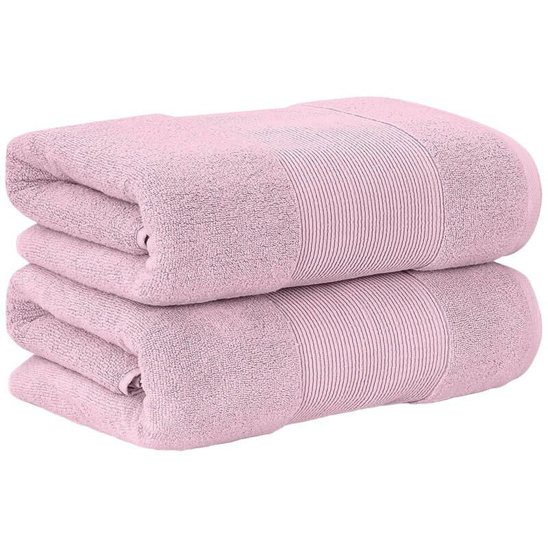 Modern Threads Air Cloud 2-Pack Oversized Bath Sheet Set