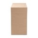 preview thumbnail 4 of 6, Colandra Modern Bohemian Natural Brown Jute and Wood Console Table