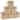 6 Pack Jute Fabric Storage Cube Bin with Faux Leather Handles