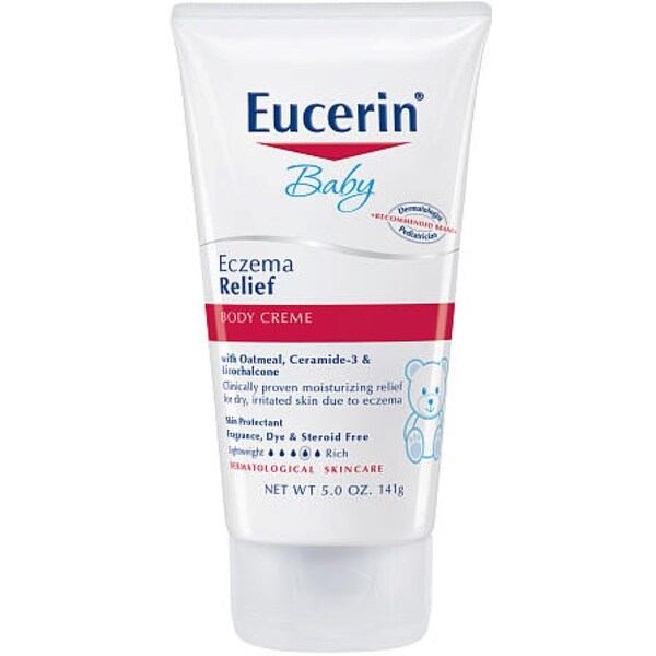 Eucerin body creme eczema relief Safety Warning For external use only. When using this product. Avoid contact with eyes. Stop use and ask a doctor if. Condition worsens. Symptoms last more than .