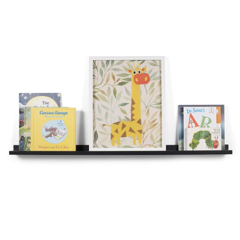 Wallniture 46" Floating Shelves for Wall, Picture Ledge (Set of 4)