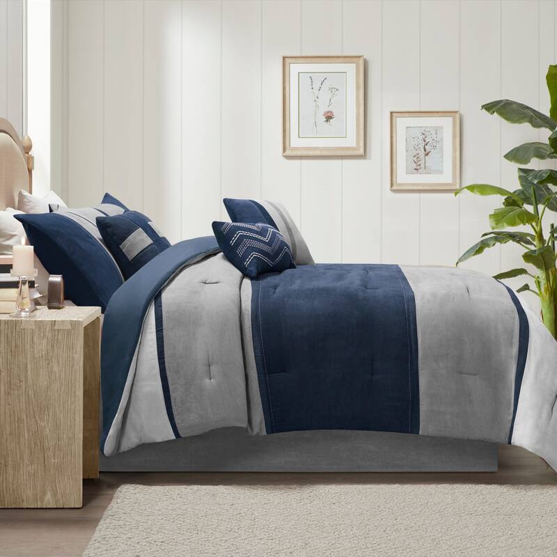 Madison Park Hanover 7-piece Comforter Set