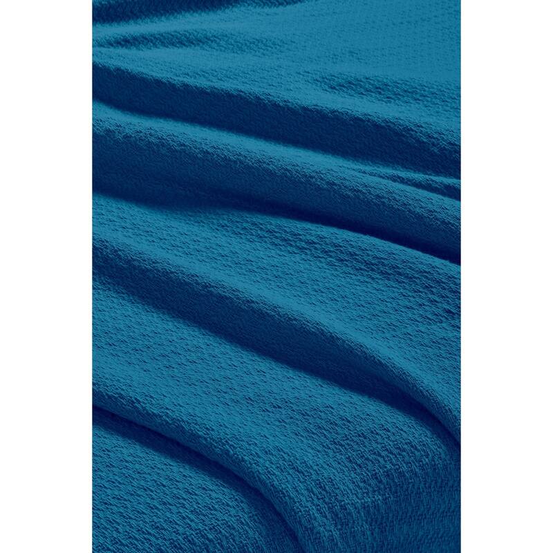 Superior Waffle Weave Honeycomb Knit Soft Cotton Blanket