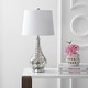 preview thumbnail 5 of 11, Jane 25.5" Glass LED Table Lamp, Mercury Silver (Set of 2) by JONATHAN Y