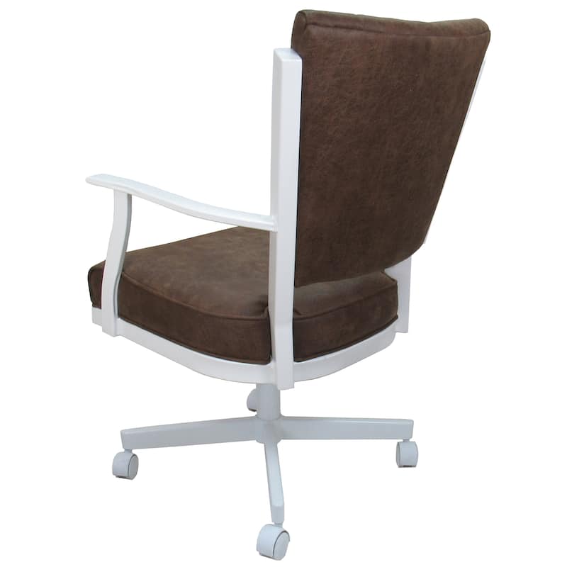 Montana Swivel Metal Dining Caster Chair on Reading Base