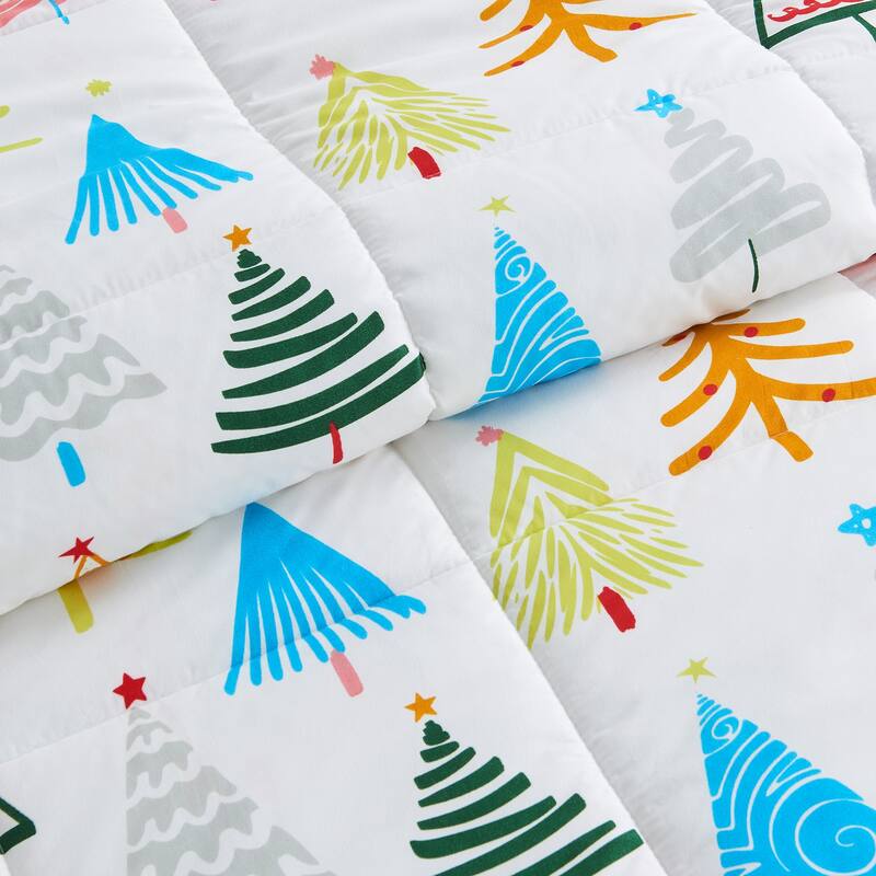 Linery & Co. All-Season Printed Down Alternative Comforter Set