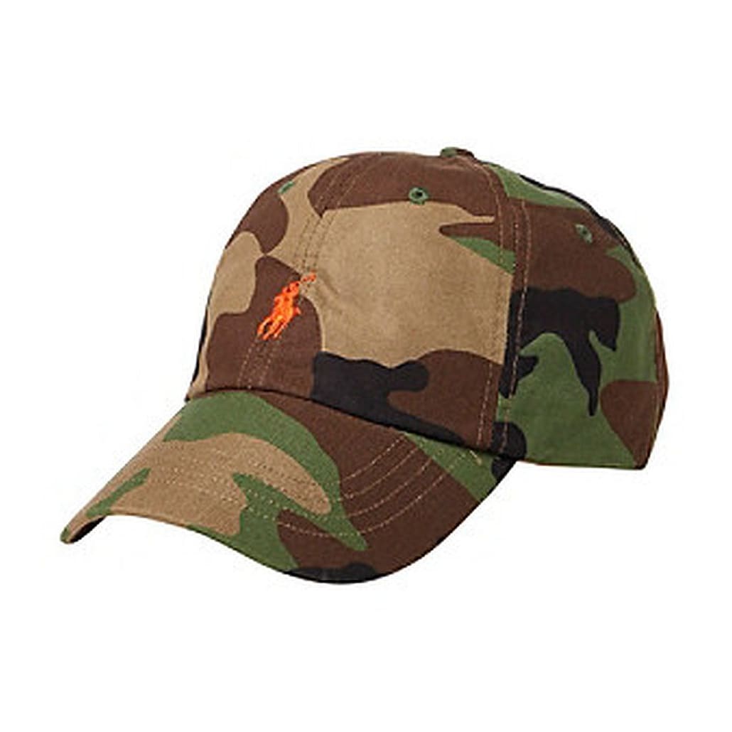 ralph lauren camo baseball cap