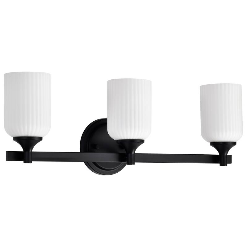 Nuvo Lighting 60/8643 Solara 3 Light 23" Wide Vanity Light - Matte Black