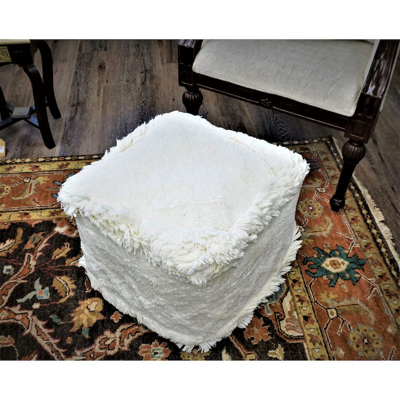 Home&Manor Eure Pouf