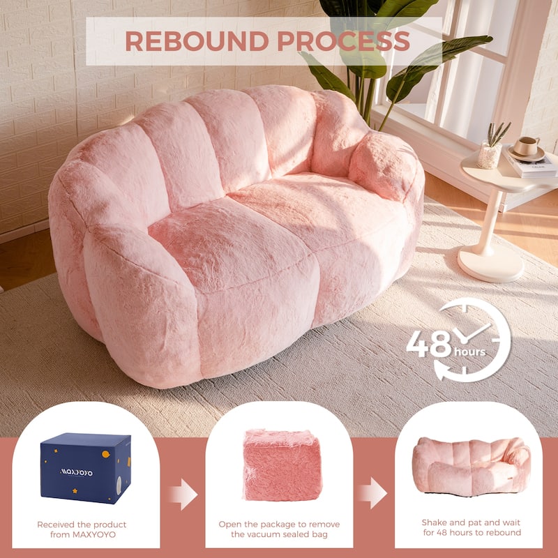 Floral Shaped Bean Bag Chair