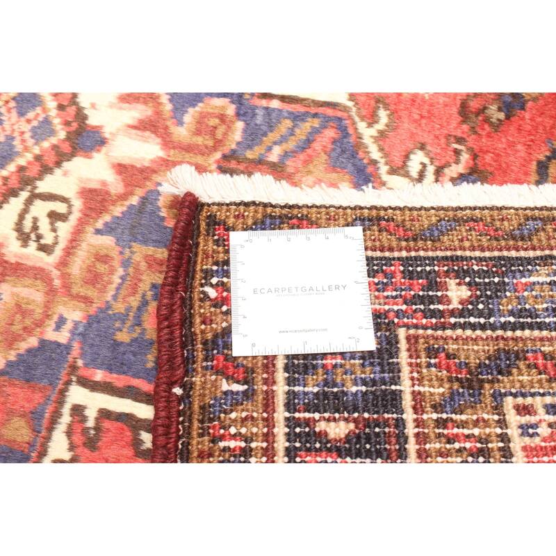 ECARPETGALLERY Hand-knotted Sarabi Red Wool Rug - 3'7 x 4'11