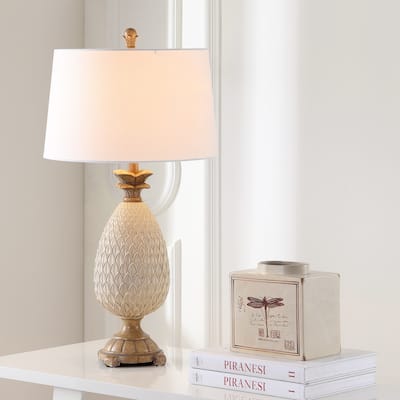 SAFAVIEH Lighting 31-inch Briar Cream LED Table Lamp (Set of 2) - 16"x16"x30.5"