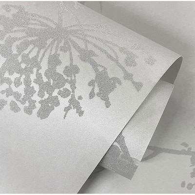 Seabrook Designs Wild Grass Glass Beaded Unpasted Wallpaper