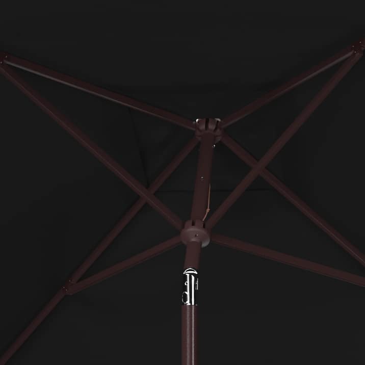 SAFAVIEH Outdoor Living Zimmerman 7.5-foot Square Market Umbrella