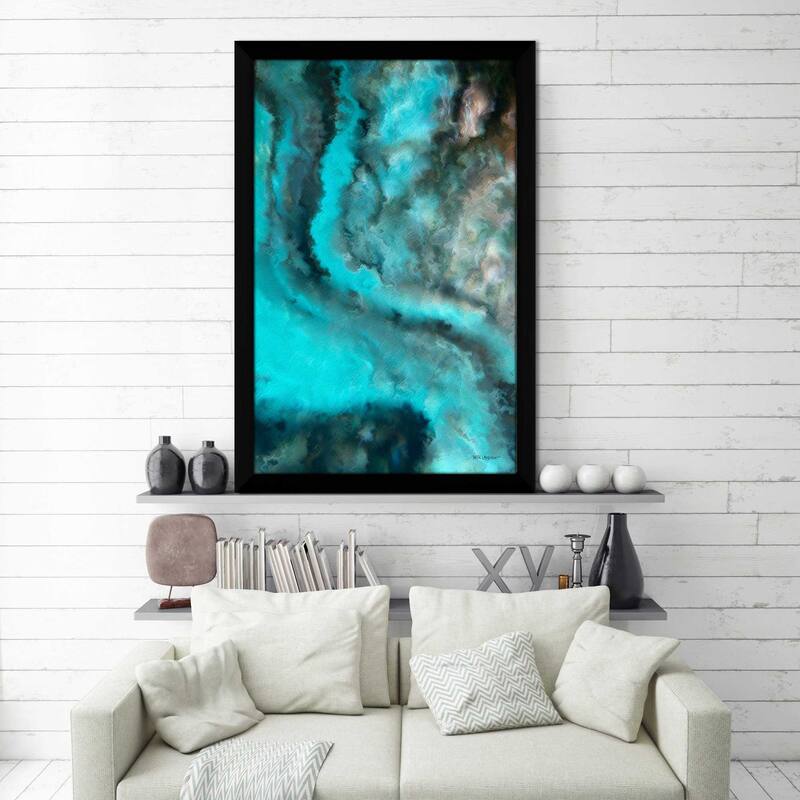 "Job 26 12 He Breaks Up The Storm" by Mark Lawrence Print on Acrylic