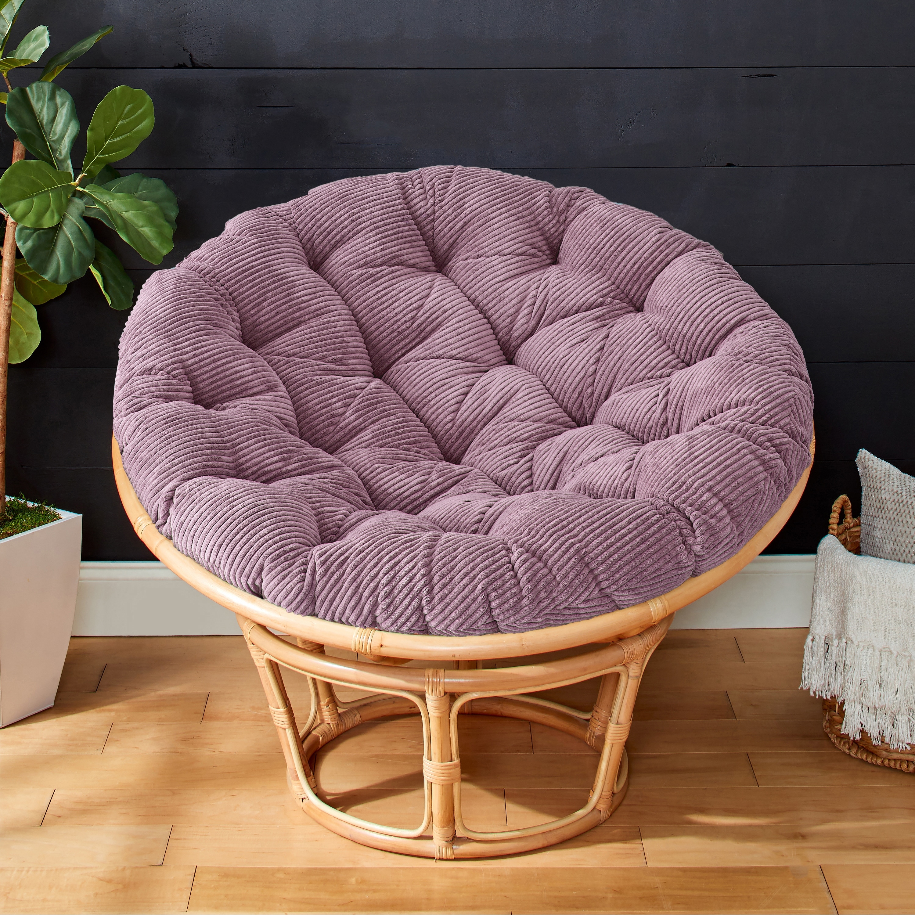 Wool Papasan Cushion