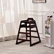 preview thumbnail 1 of 31, Baby Feeding Wooden Chair Espresso