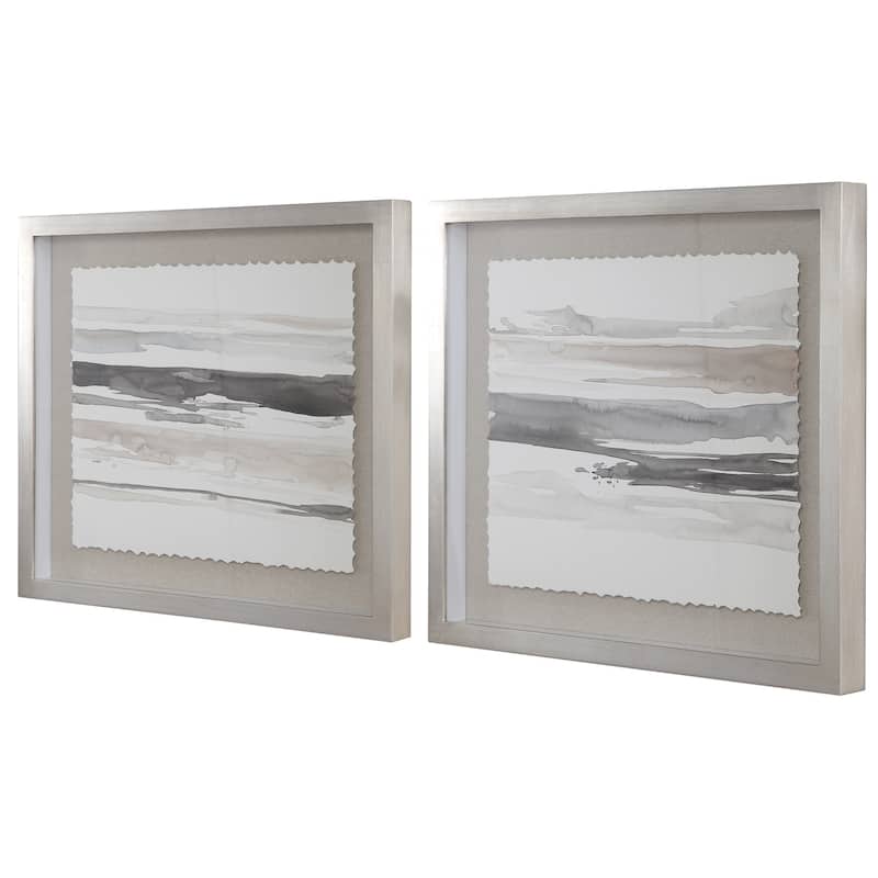 Uttermost Neutral Landscape Framed Prints (Set of 2)