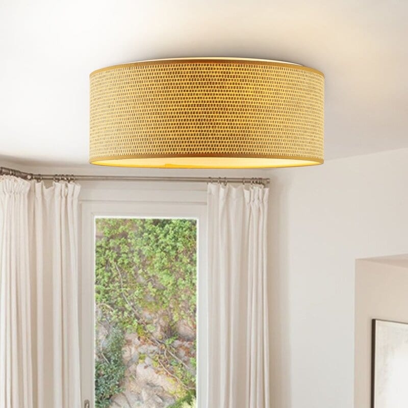 WINGBO 16 inch 3-Light and 20 inch 5-Light Flush Mount Light
