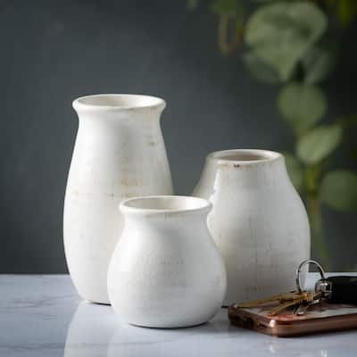 Sullivans Ceramic Mini Vase - Set of 3