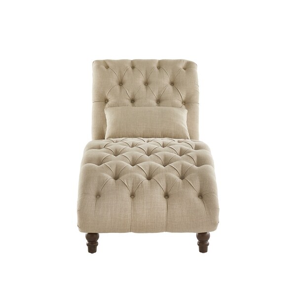 爆買いしたい Knightsbridge Q iNSPIRE by Lounge Chaise Oversized Tufted その他