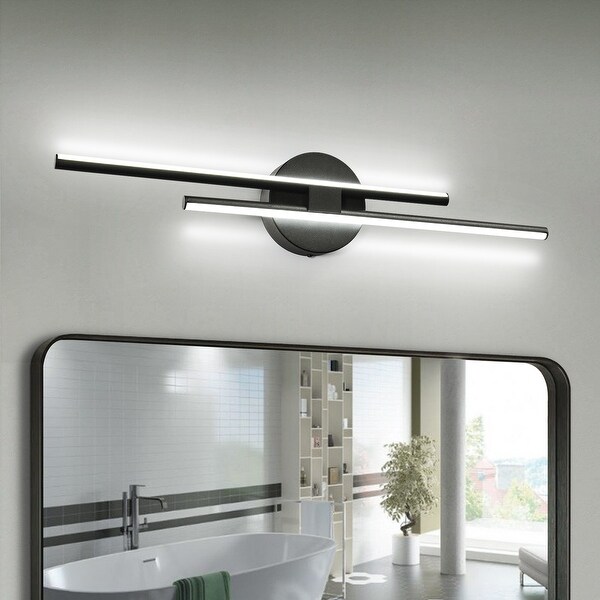 Linear led vanity light top