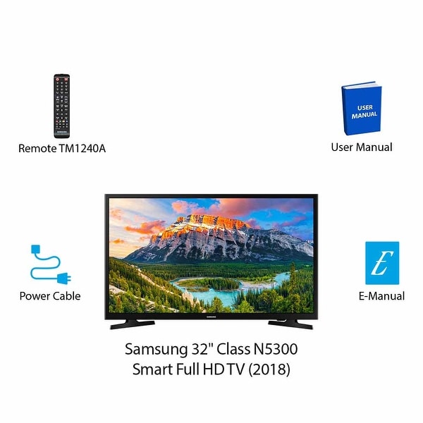 Samsung N5300 32-Inch LED 1080p Full HD Smart TV w// Dolby Digital Plus Sound