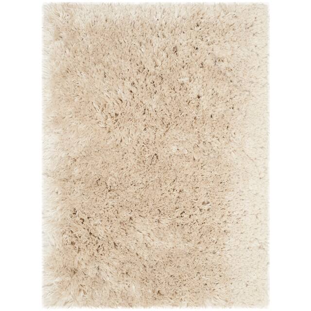 SAFAVIEH Handmade Arctic Shag Guenevere 3-inch Extra Thick Rug