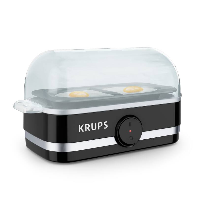 KRUPS Simply Electric Egg Cooker with Accessories, 6 Egg Capacity