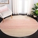 preview thumbnail 80 of 171, SAFAVIEH Adirondack Wilmy Ombre Distressed Rug 4' Round - Pink/Ivory
