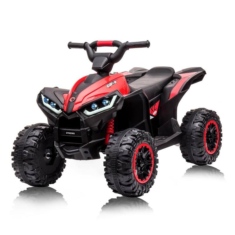 12V Ride on 4-Wheeler ATV Quad Vehicle with Remote Control
