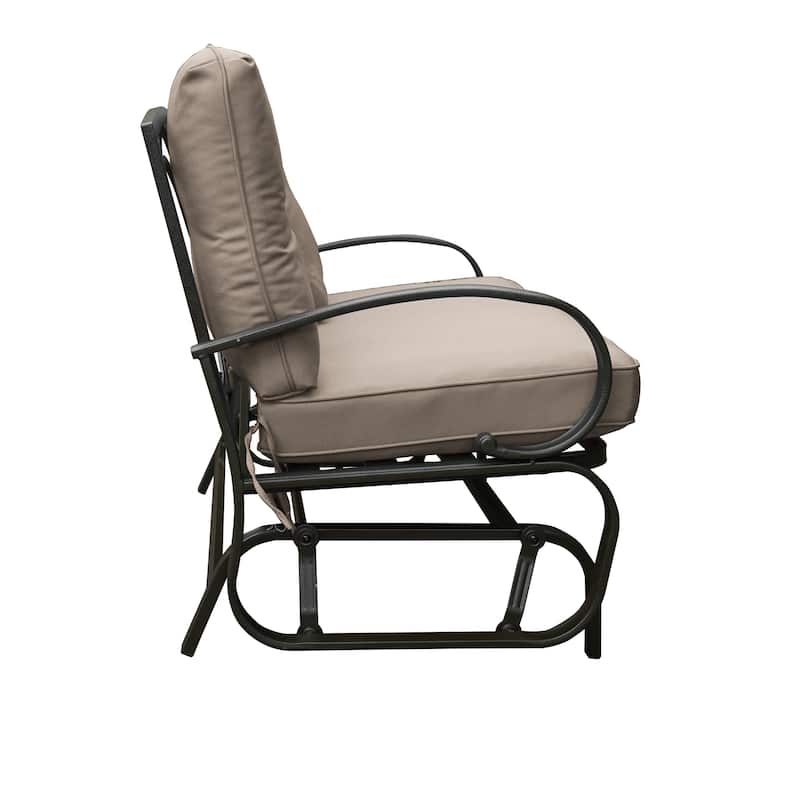 Kozyard Cozy Two Rocking Love Seats Glider Swing Bench/Rocker