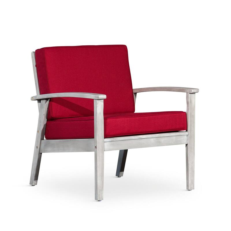Deep Seat Eucalyptus Chair for Ultimate Relaxation and Stylish