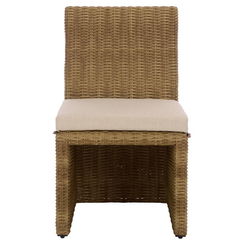 SAFAVIEH Outdoor Living Emma Dining Chair (Set of 2) - 20"W x 24"D x 34"H