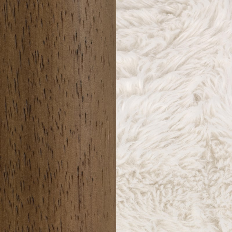 Classic Home Riya Upholstered Fabric Plush Accent Chair