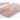 Rose Pink Soft Cozy Plush Chenille Bath Mat Highly Absorbent Shower Mat Non Slip Bathroom Rug