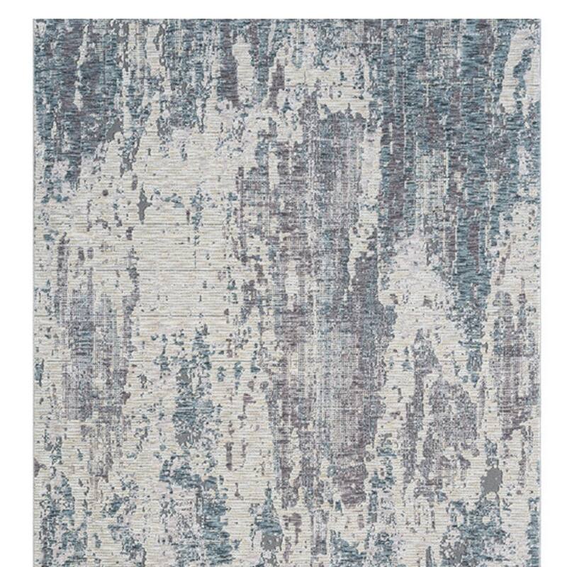 Kiwuw Abstract Modern Woven Area Rug By HomeRoots